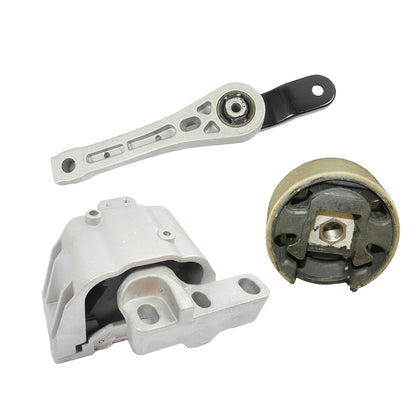 3PCS Motore & Trans Montante Per 2005 Volkswagen Jetta 1.9L 6929 6969 6962