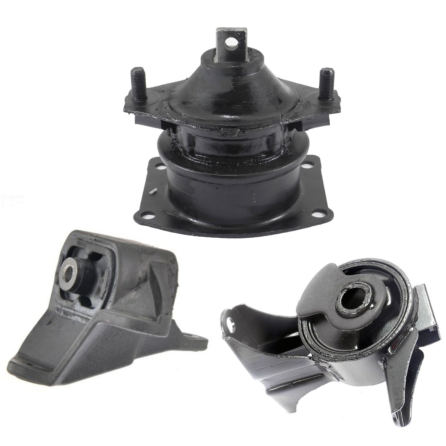 Set 3PCS Front, Right Engine Motor & Auto Trans Mount For 10-13 Acura MDX 3.7L