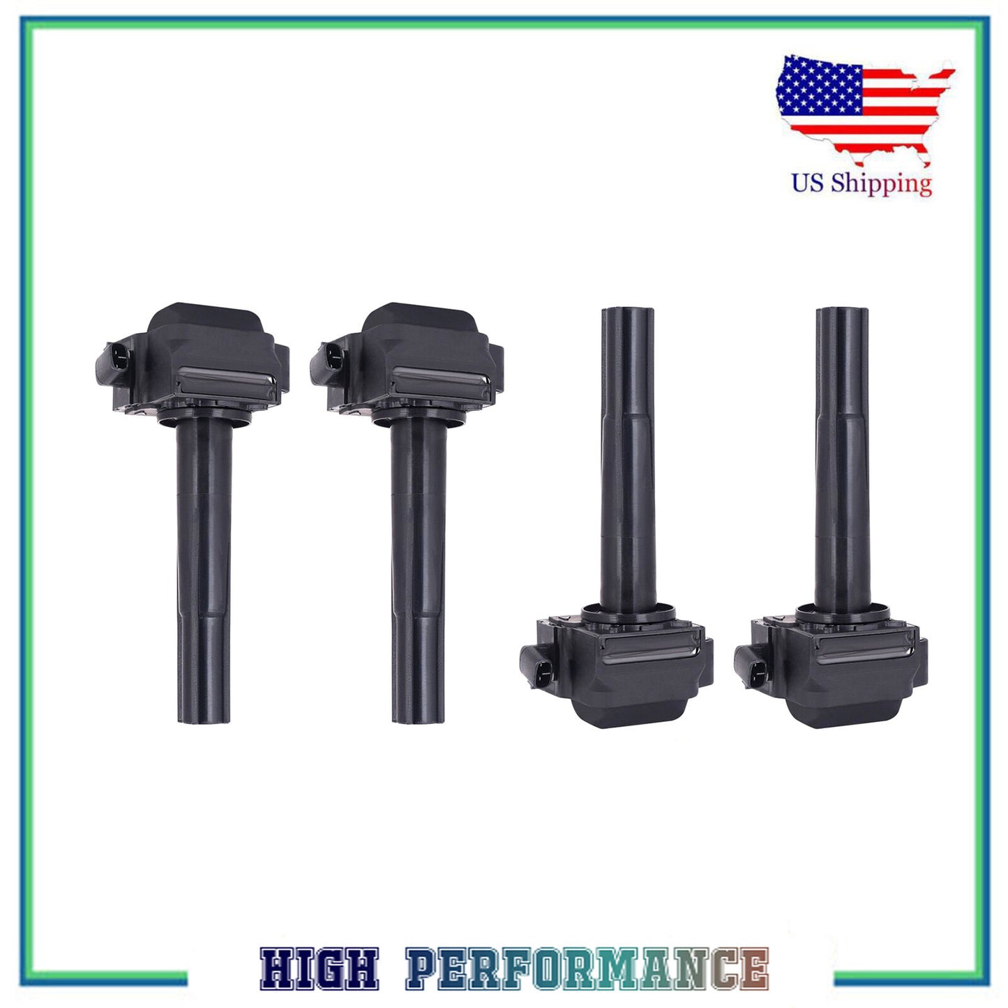 Set 4PCS Nuovo Accensione Bobina Per UF155 5C1308 Toyota Avalon Camry Lexus