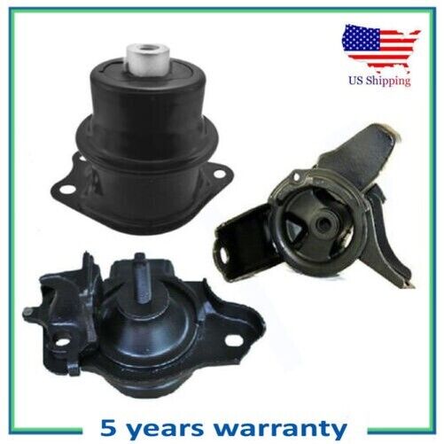Juego 3PCS Frente & Derecho Motor & Auto Trans. Montaje Para 09-14 Honda 1.5L