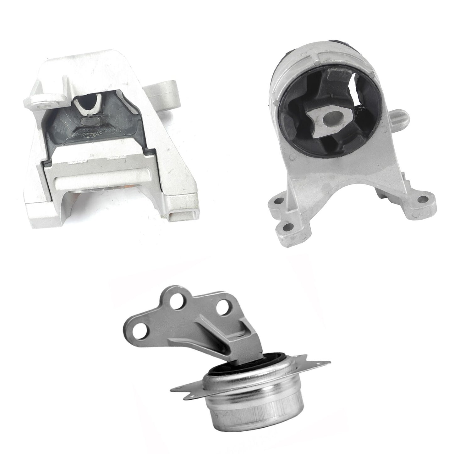 Set 3PCS Engine Motor & Auto Transmission Mount For 2008-2010 Pontiac G6 2.4L L4