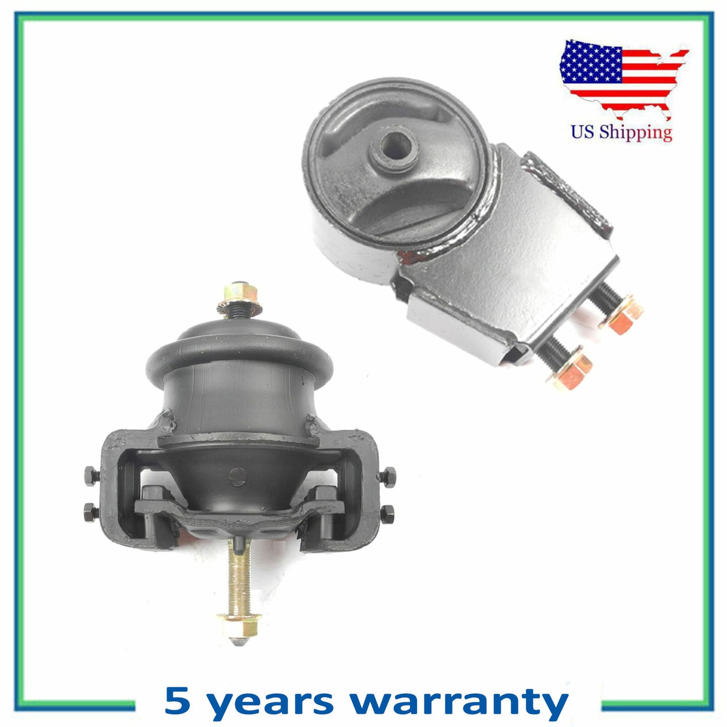 2PCS Motore Montante Per 1997-2000 Mazda Millenia 2.5L 6487 6483