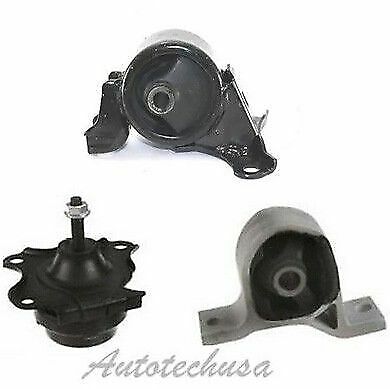 01-05 For Honda Civic 1.7L Engine Motor Mount Set Automatic M185 6595 6591 4511