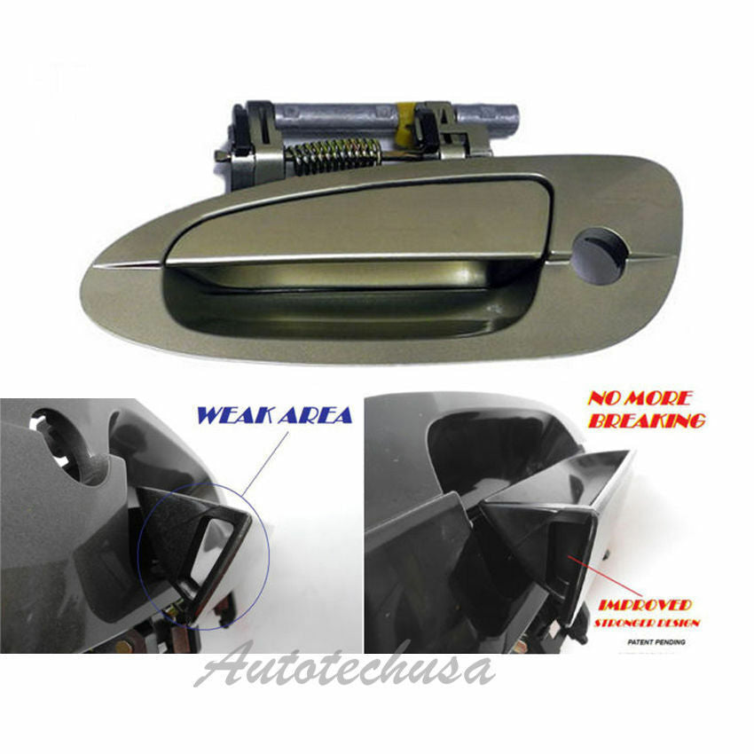 NoMoreBreaking For Nissan Altima Outside Door Handle B3771 FL Champagne Gold EY1