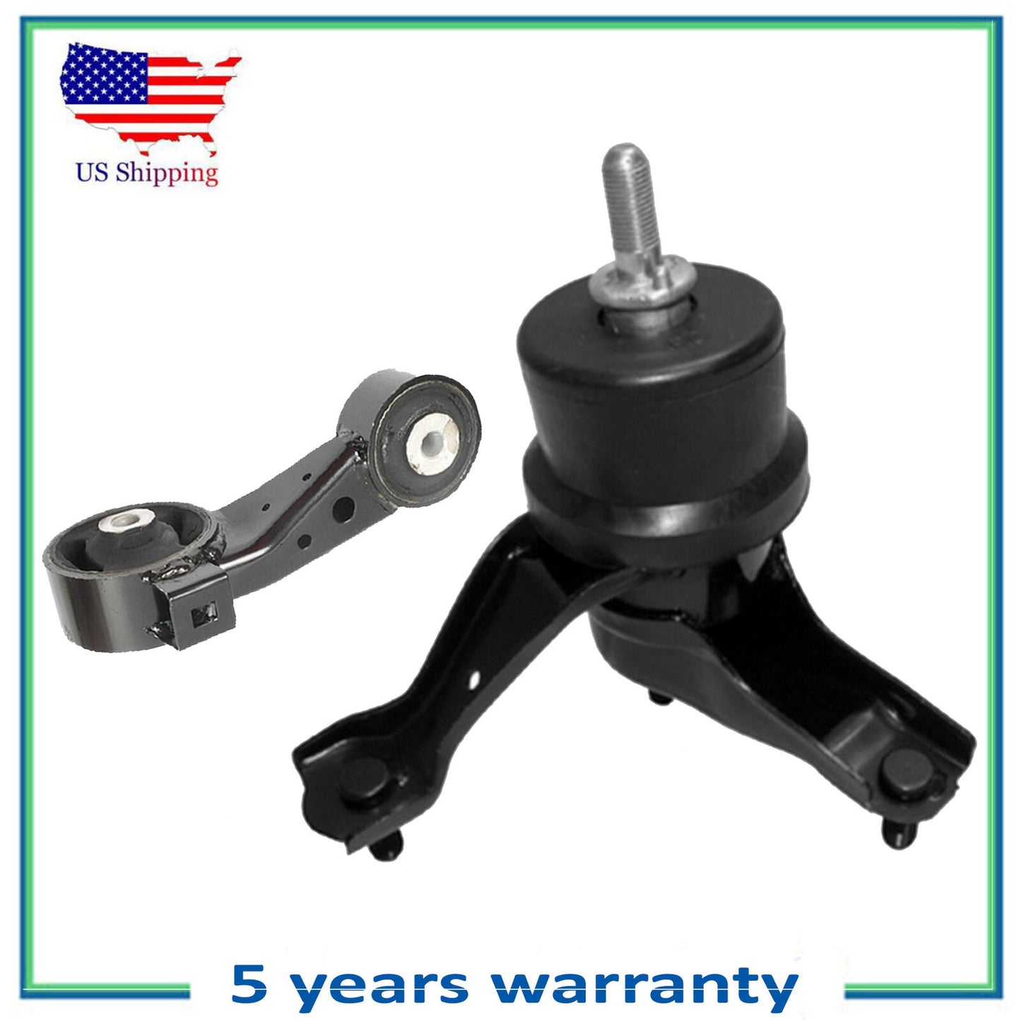 2PCS Moteur & Couple Amortisseur Montage Pour 04-06 Toyota Camry Lexus ES330