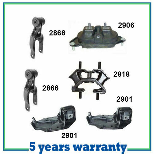 M776 Engine Motor & Trans Mount Set 6PCS For 2000-2005 Chevrolet Impala 3.4L New