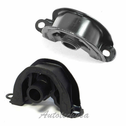 For Acura Integra EL Honda Civic CR-V Engine Motor Mount Set 2pcs 6502 6520 M073