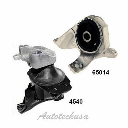 M668 Engine Motor Mount Set 2PCS 65014 4540 For 2006-2011 Honda Civic SI 2.0L