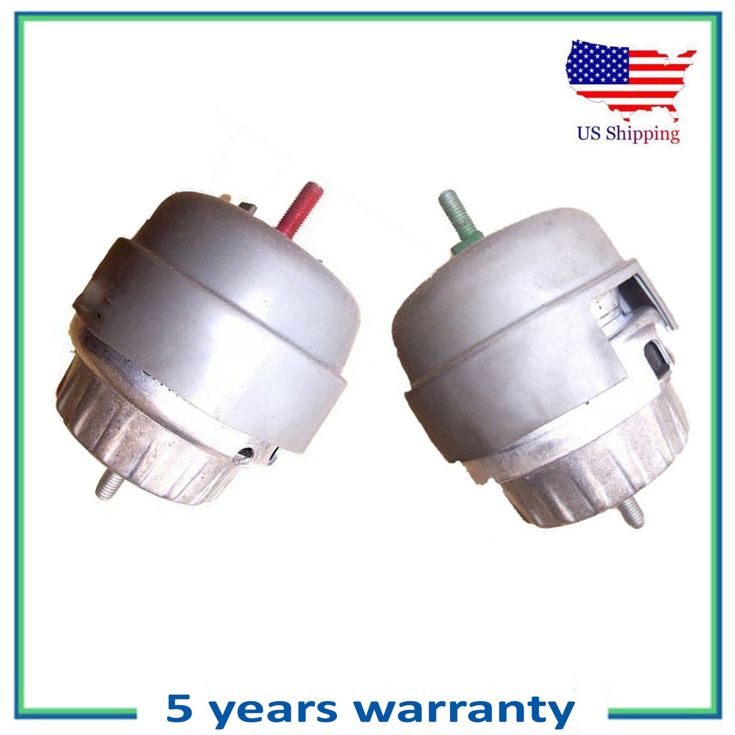 Front Left & Right Engine Motor Mount Set of 2PCS For Audi A6 / A6 Quattro 3.2L
