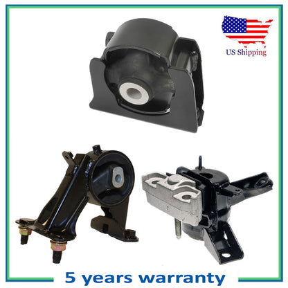 62012 62083 62050 Engine Motor Mount Set of 3PCS For 06-08 Toyota RAV4 2.4L 2WD
