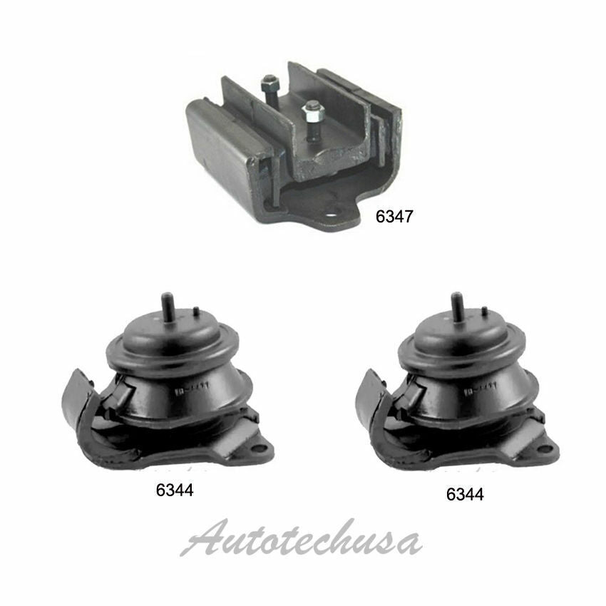 Para 87-95 Nissan Pathfinder 3.0L 4WD Motor Trans Montaje Juego 3 M639 A6344 2
