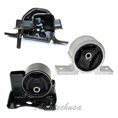 M967 Motor & Trans Mount Kit 3PCS For 2000-2006 Nissan Sentra 1.8 for Auto Trans