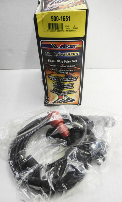 900-1651 Walker Allumage Prise Câble Set Neuf Pour 93-95 Hyundai Accent Gl