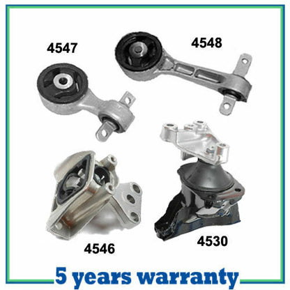 M252 Motor & Trans Montaje Para 06-10 Honda Civic 1.8L Juego 4PCS Para Manual