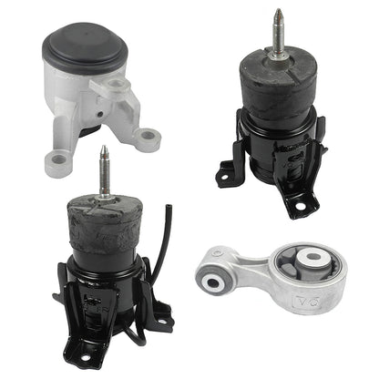 Set 4PCS Engine Motor & Torque Strut Mount For 11 14 Nissan Murano FWD 2WD 3.5L