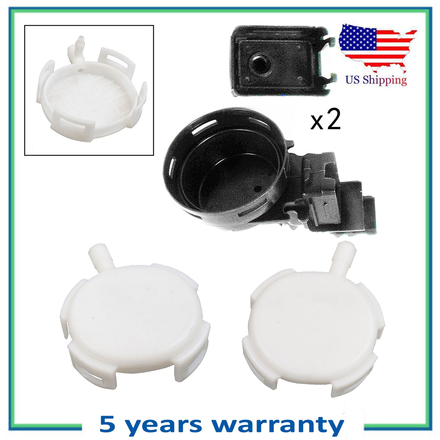Front Door Lock Actuator & Air Cap For Brand NEW Benz CL500 CL600 CL65 AMG Set