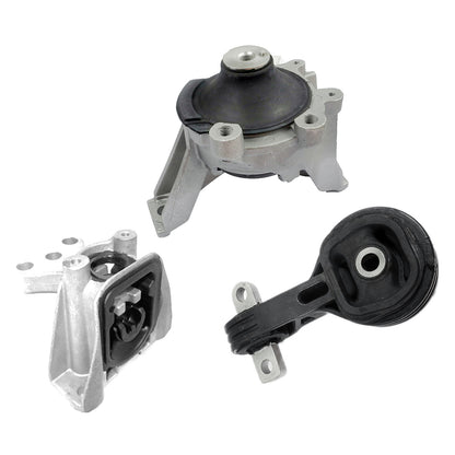 3PCS Engine Motor & Trans Mount For 2007-2011 Honda CR-V 2.4L 4595 4536 4598 AT