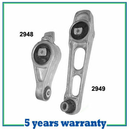 M055 Engine Motor Mount For 00-05 Dodge Neon 2.0 Front Right 2PCS Auto Trans