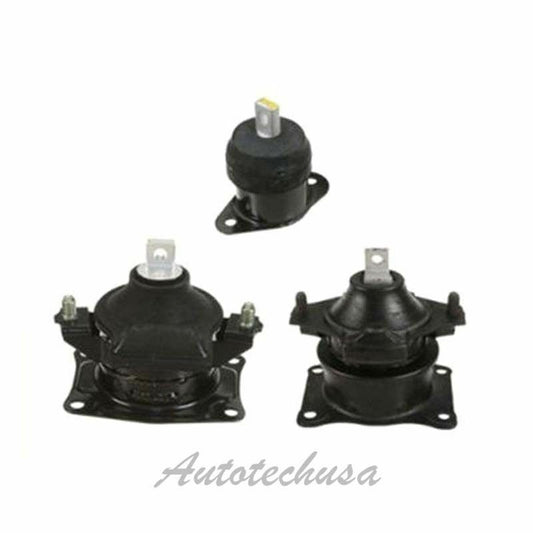 2004-07 For Acura Tsx Engine Motor Mounts 3PCS Hydraulic M076 A4516 A4526 A4517