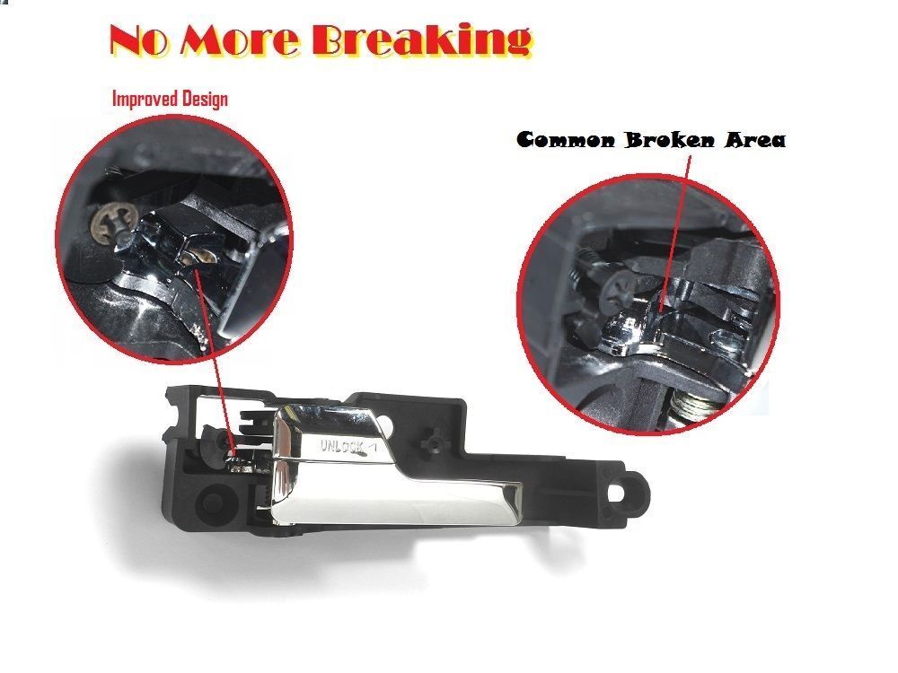 DS370 Innere Tür Griff Hinter Paar Set Für Ford Fusion Merkur Lincoln Zephyr Mkz