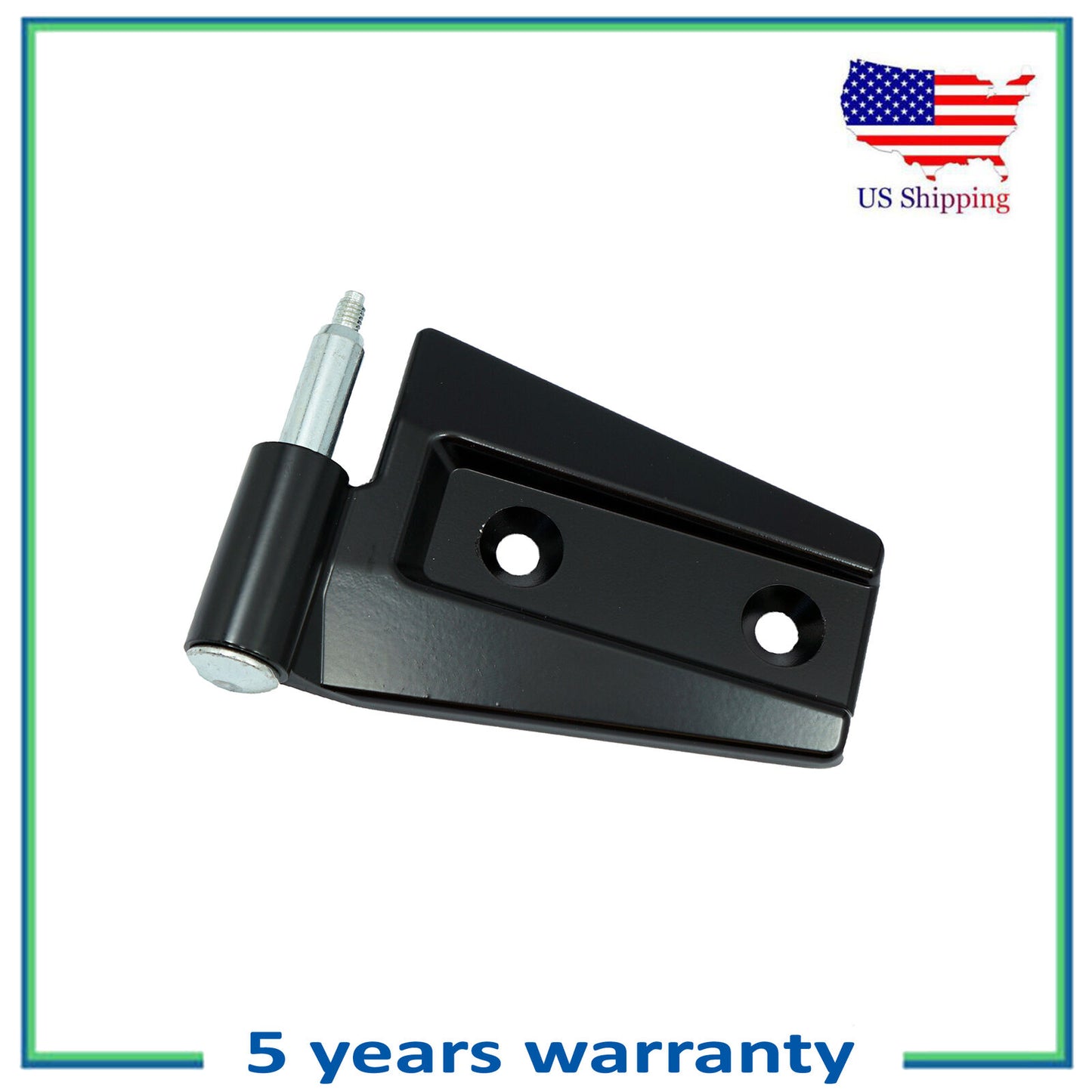Derecho Superior Puerta Bisagra Montaje Para 2007-2017 Jeep Wrangler Negro Liso
