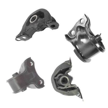 Set 4 Engine & Trans Mount For 92-93 Honda Civic 1.5L 6502 6533 6520 6551