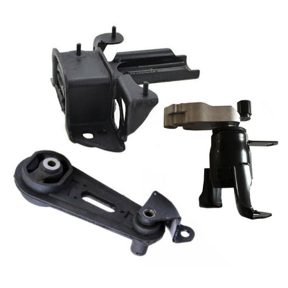 Set 3PCS MotorKing Engine Motor & Auto Trans Mount For 2011-2014 Mazda 2 1.5L