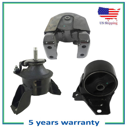 Set 3Pcs Engine Motor Mount Motorking For 2006-2008 Hyundai Sonata Azera 3.3L