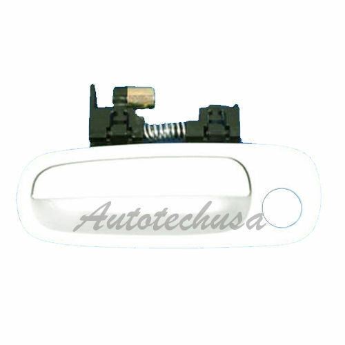 B586 Toyota Corolla Pour 98-02 Blanc 040 avant Gauche Ouside Porte Poignée Neuf