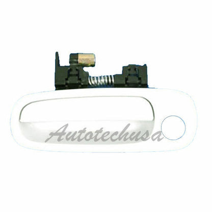 B586 Toyota Corolla Pour 98-02 Blanc 040 avant Gauche Ouside Porte Poignée Neuf