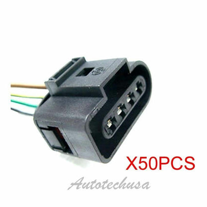 For Audi VW Ignition Coil Connector with Harness 4 Pin IC44 C106*50