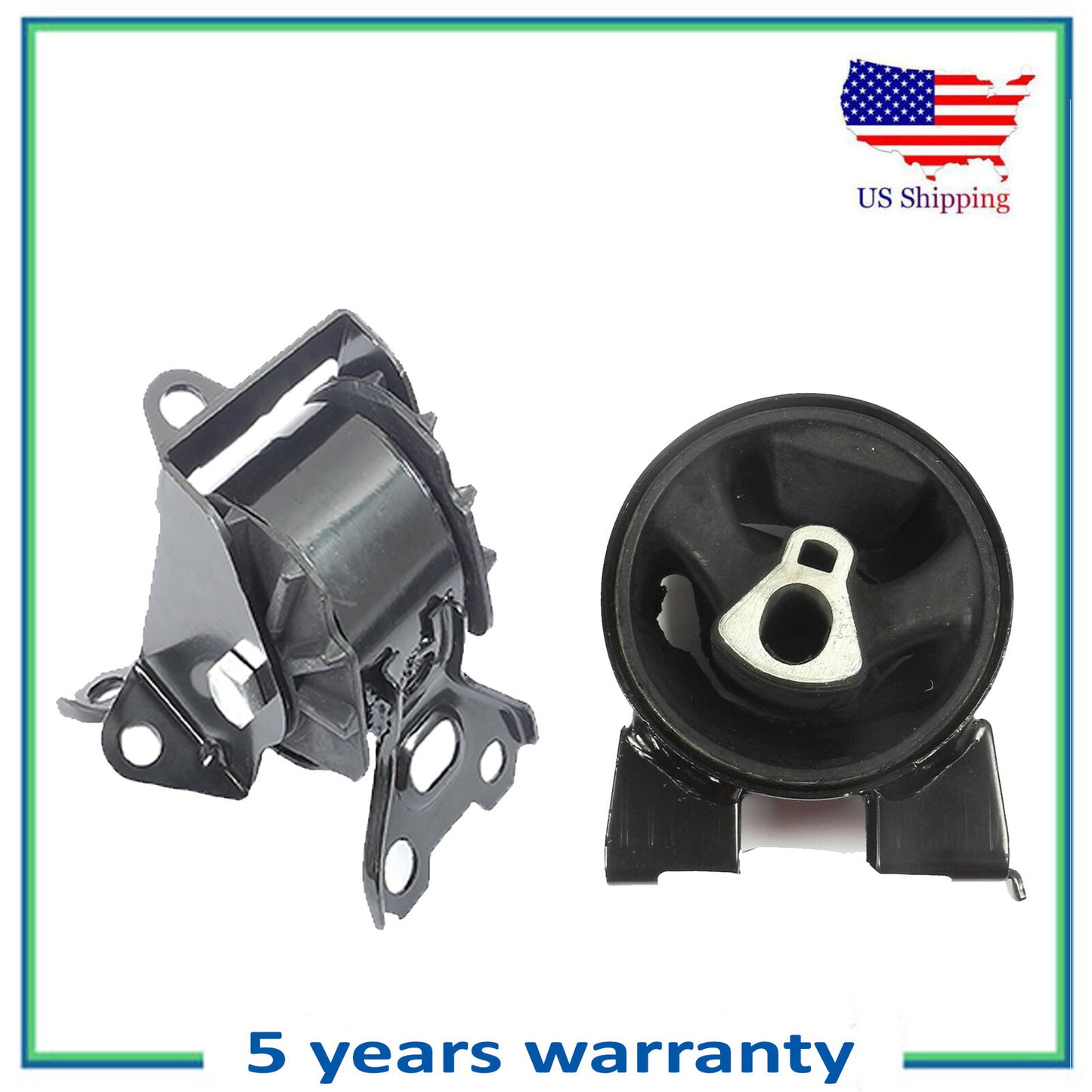 2PCS Set Neuf Moteur & Trans Montage Pour Chrysler Sebring Dodge Avenger 5420