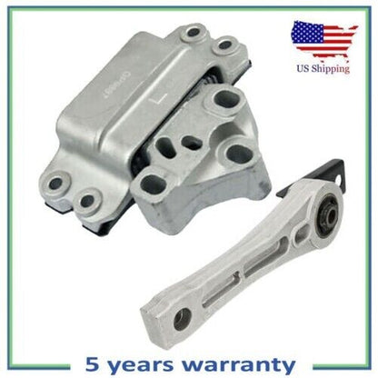 2PCS Manual Trans & Rear Torque Strut Mount For 2009-2016 Volkswagen Tiguan 2.0L