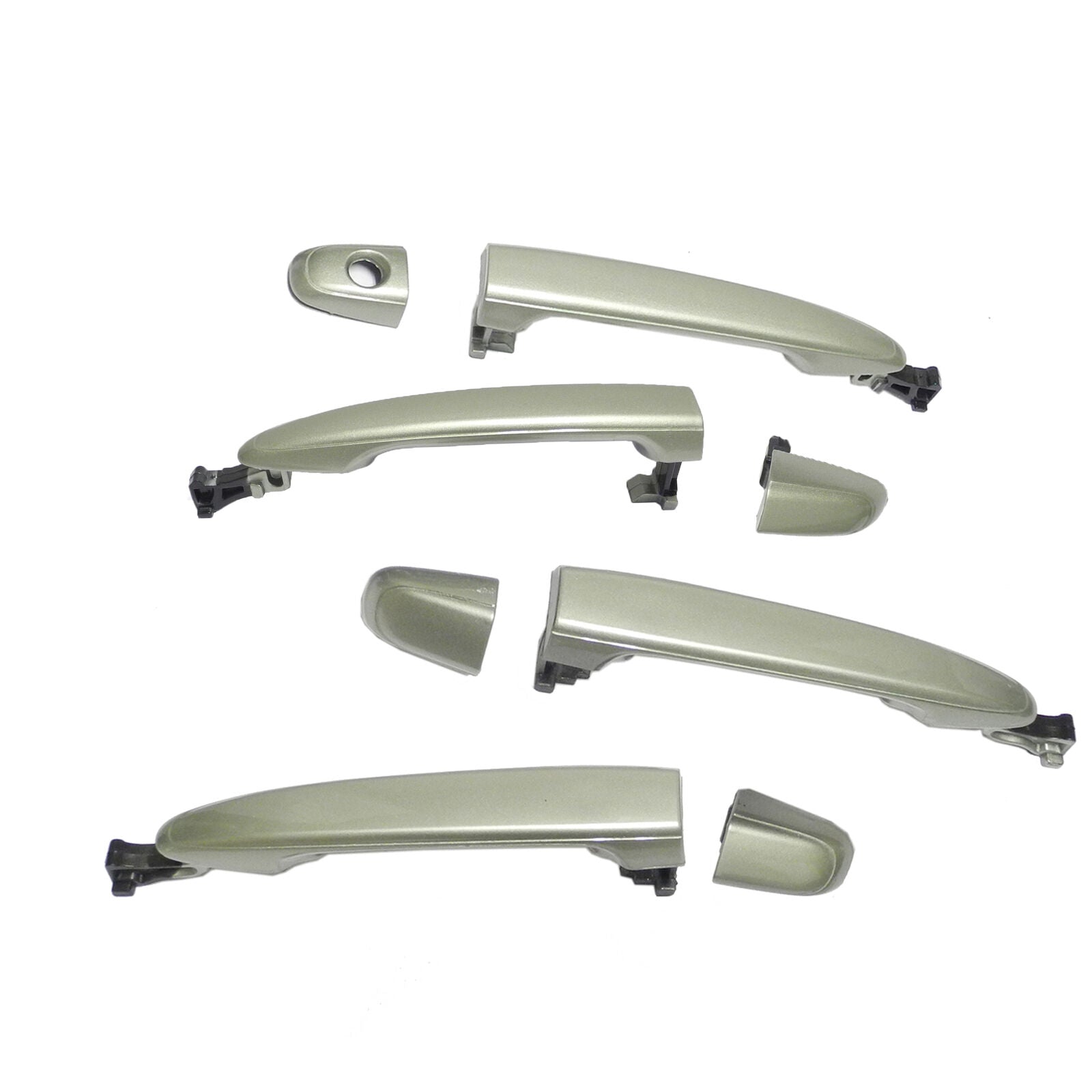 Posterior Par Exterior Puerta Mango Para 06-2011 Hyundai Accent 5S Pla