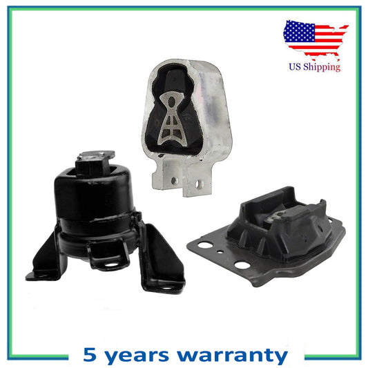 Set Di 3PCS Nuovo Motore & Transission Montante Per 2013-2017 Ford Fusion 2.5L
