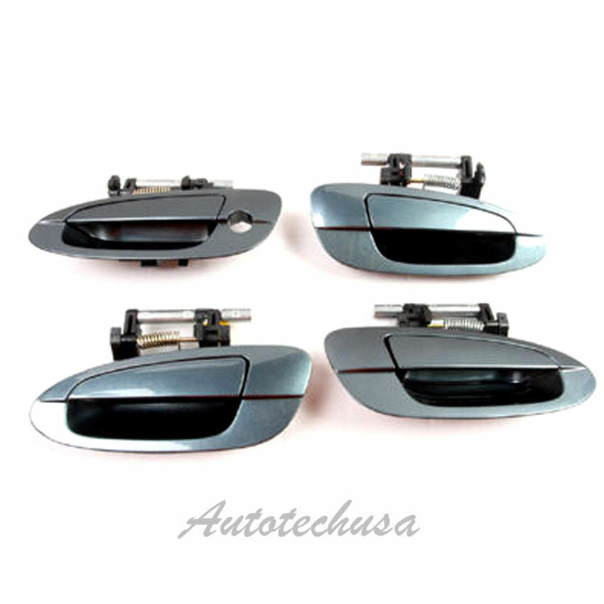 Para Nissan Altima Exterior 4 Piezas Juego BX4 Ópalo Azul MotorKing Puerta DS174