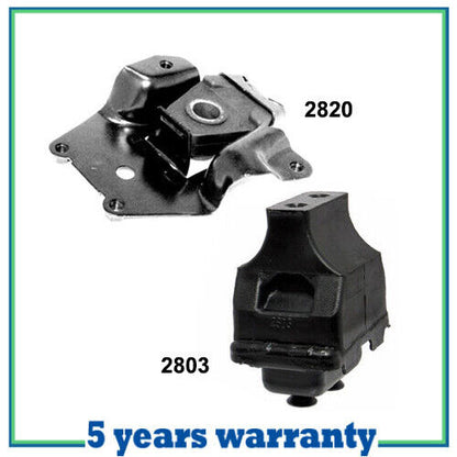 M933 Bushing & Trans Mount 2PCS For 95-02 Cavalier Sunfire 2.2 2.3 2.4L For Auto