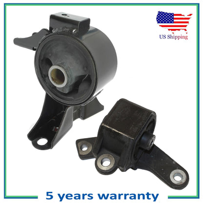 Set 2 4587 65015 Engine Motor & Trans Mount Auto For 09-2015 Honda Pilot 3.5L