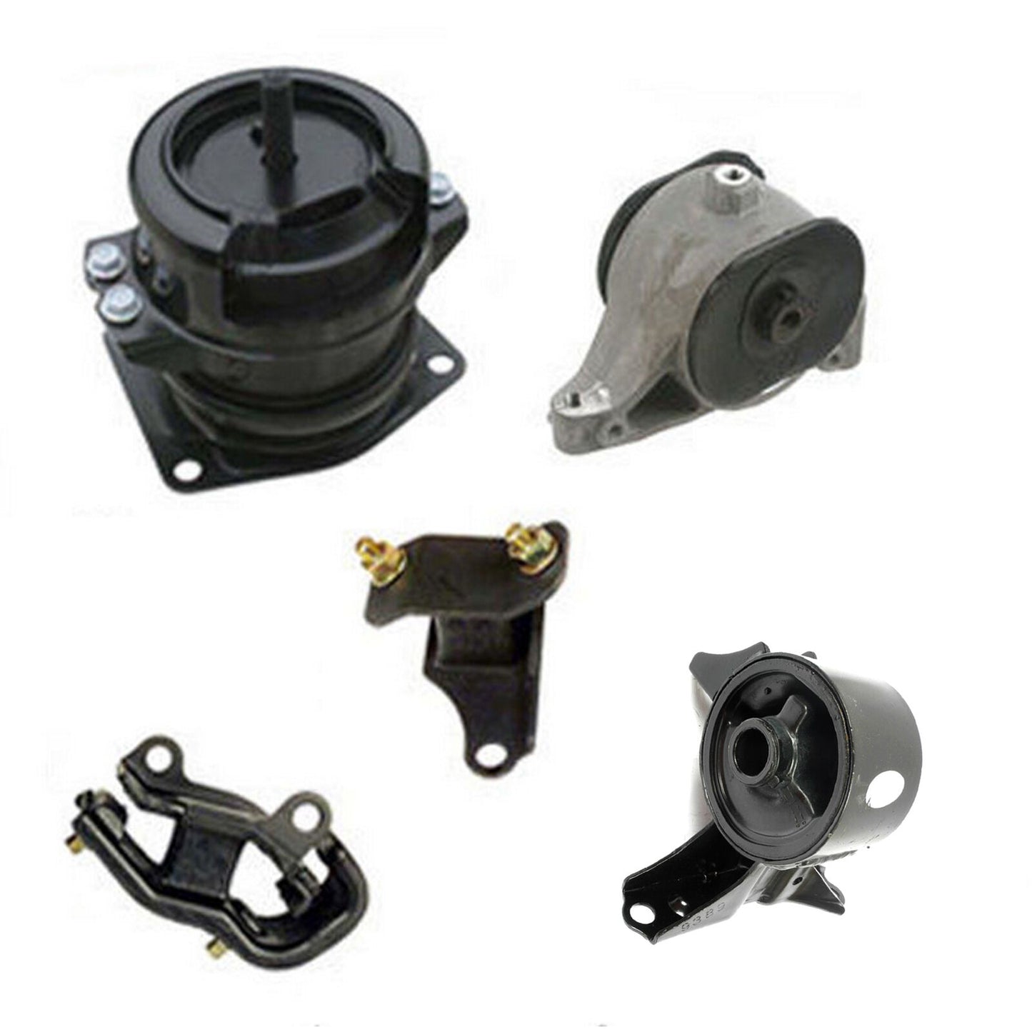 M042 Moteur & Trans Montage Pour 2003 2004 2005 Honda Pilote 3.5L Set 5PCS Neuf
