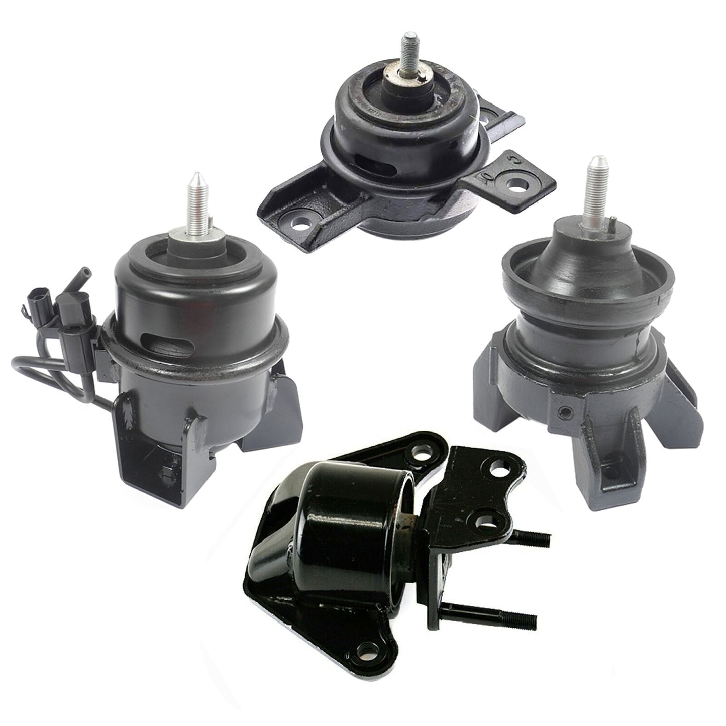 Set 4 PCS Engine Motor & Trans Mount w/ Auto For 2007-2009 Hyundai Sanfe Fe 2.7L