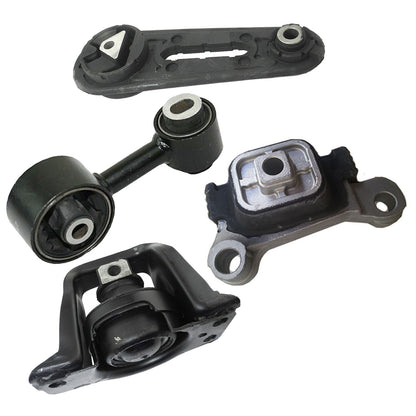 Set 4 pcs Engine Motor Mount For 13-18 Chevrolet City Express Nissan NV200 2.0L