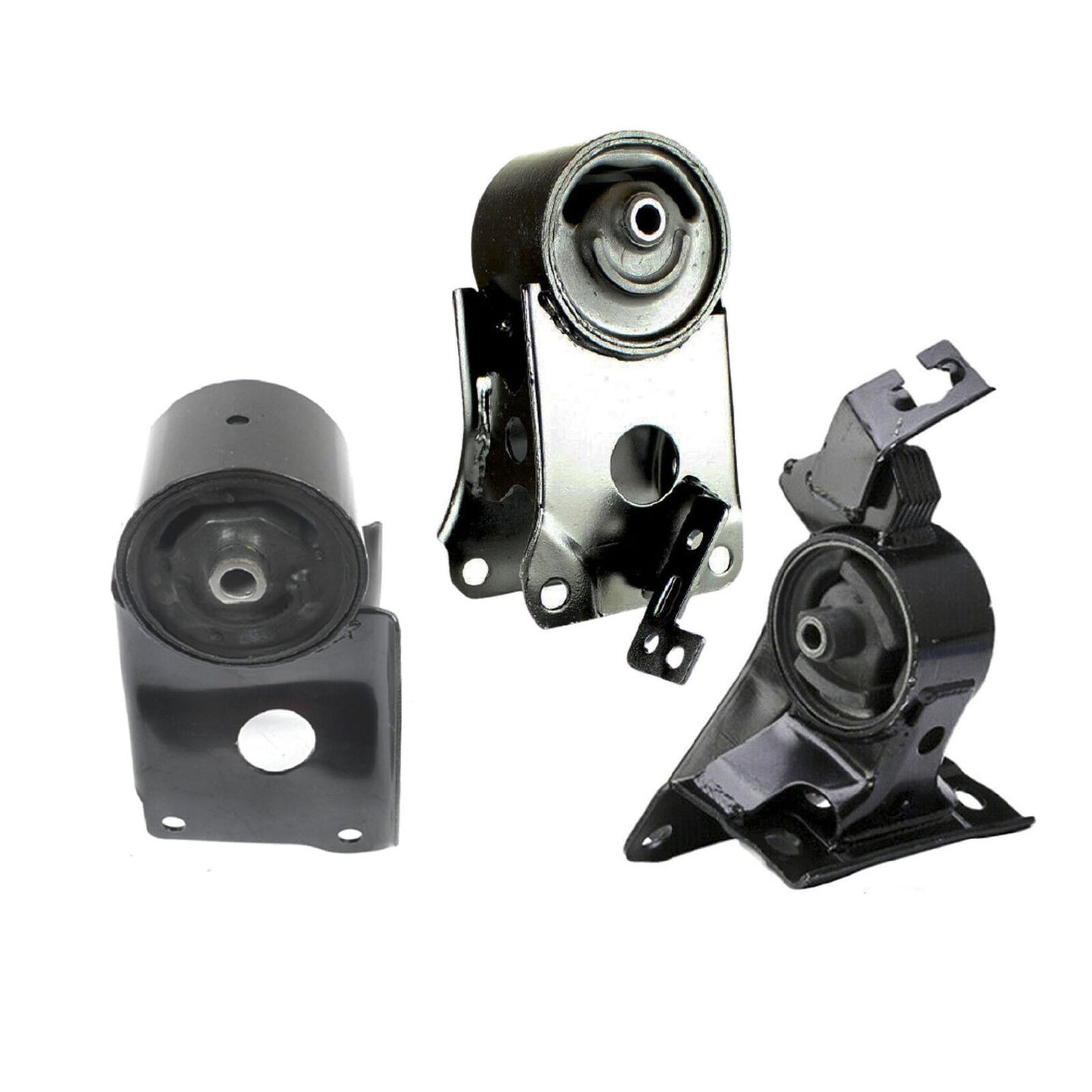 Set 3PCS Rear, Right Engine Motor & Auto Trans Mount For 2002 Nissan Maxima 3.5L