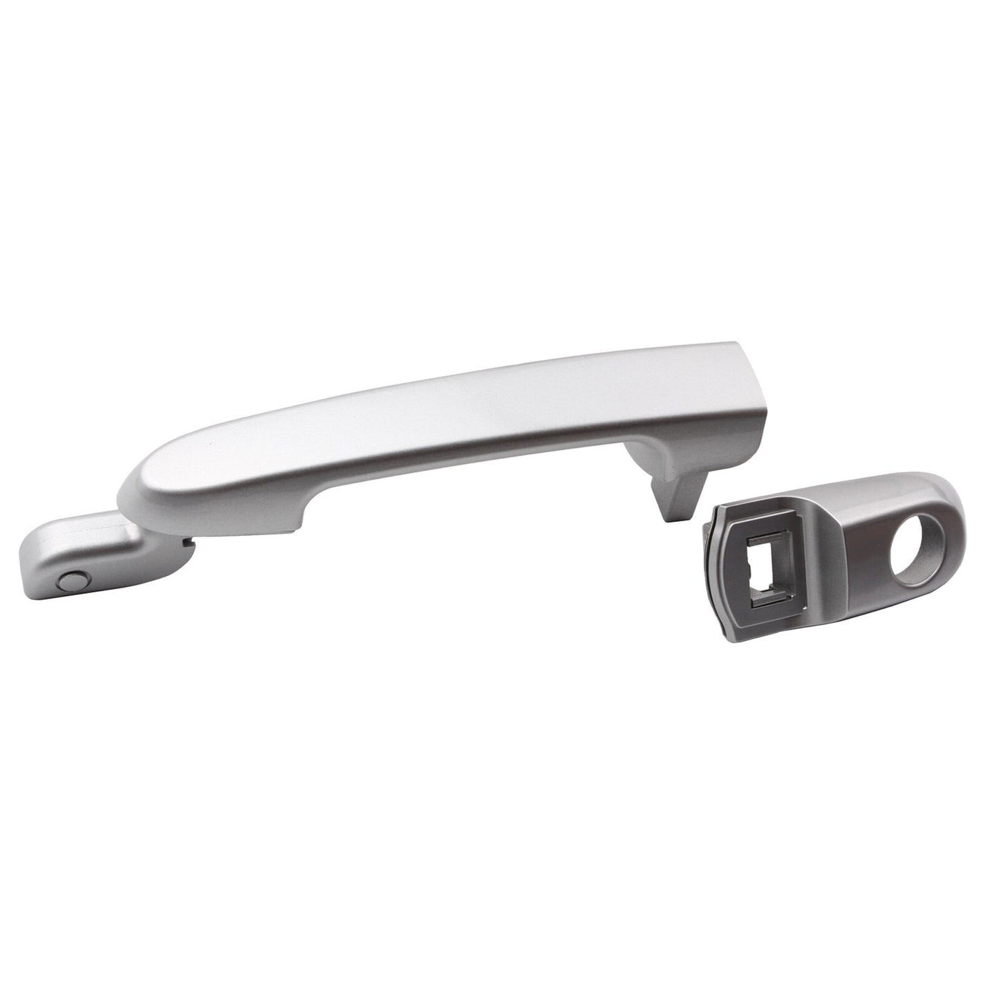Set 4 pcs Outside Door Handle For 06-2011 Hyundai Accent 5S Platinum Silver Mica
