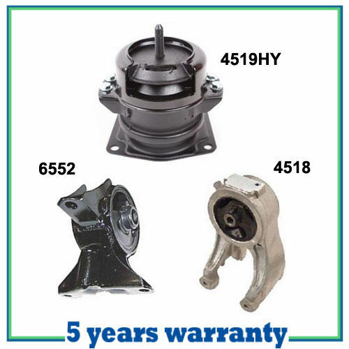M211 Engine Motor Mount For 99-04 Honda Odyssey 3.5L Kit 3PCS 4519HY 4518 6552
