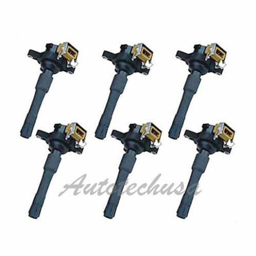 For BMW E46 E39 X5 E36 IGNITION COIL B321 6 Coils 6 325 330 328 M3 Series IC15
