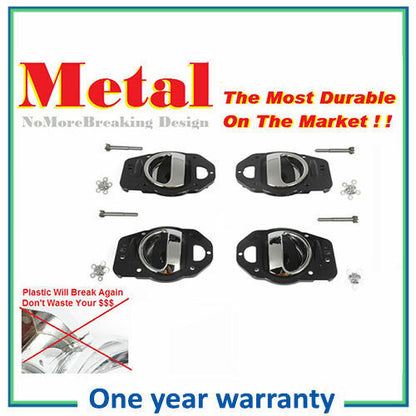 Interior Door Handle DS497 For Chrome W / Tool 06-11 HHR Front +Rear Left +Right
