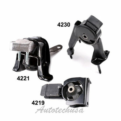 4219 4221 4230 Pour 03-08 Pontiac Vibe Toyota Matrix 1.8L 2WD Moteur Monture