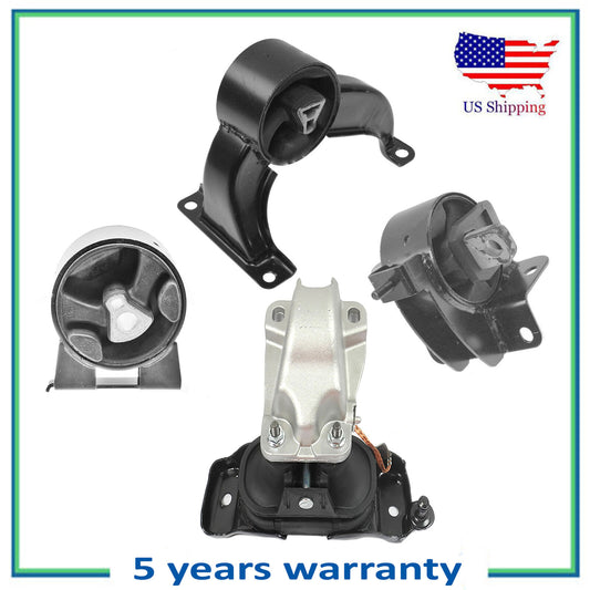 Set 4PCS Engine Motor & Trans Mount For 08-10 Chrysler Dodge Grand Caravan 4.0L