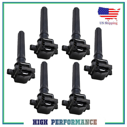 Set 6PCS New Ignition Coil For UF199 C1179 Chrysler Dodge Intrepid Concorde 2.7L