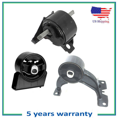 3PCS Moteur & Auto Trans Montage Pour 13-14 Chrysler 200 Dodge Avenger 3.6L